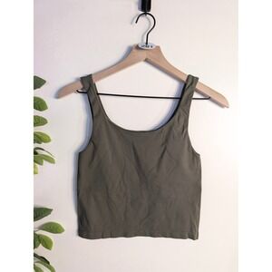 Dynamic Olive Green Tank Sz M
